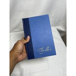 Leon Uris Mitla Pass Hardcover Book Doubleday Blue Gold Gilt Historical Fiction